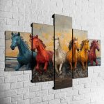 Cuadro Caballos MOD018