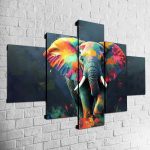 Cuadro Elefante MOD004