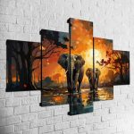 Cuadro Elefante MOD009
