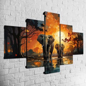Cuadro Elefante MOD009