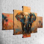 Cuadro Elefante MOD013