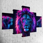 Cuadro Leon MOD011