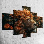 Cuadro Leon MOD012