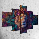 Cuadro Leon MOD002