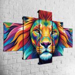 Cuadro Leon MOD009
