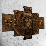 Cuadro Leon MOD016