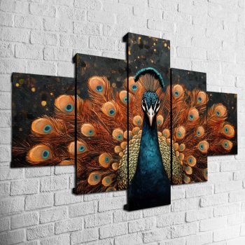 Cuadro Pavo real MOD002
