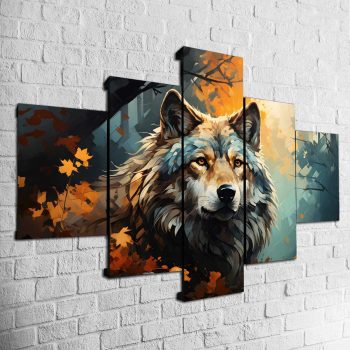 Cuadro Lobo MOD001