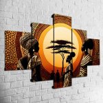 Cuadro Arte Africano MOD002