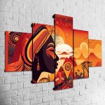 Cuadro Arte Africano MOD011