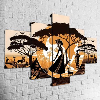 Cuadro Arte Africano MOD019