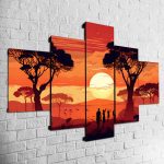 Cuadro Arte Africano MOD023