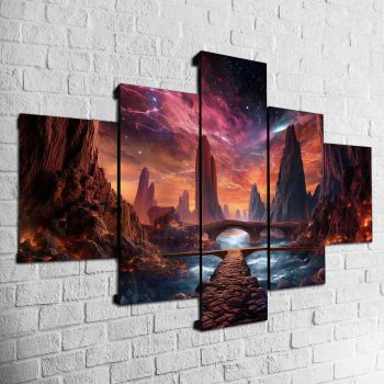Cuadro Paisaje Ficcion MOD014