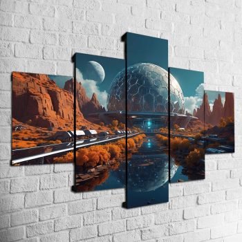 Cuadro Paisaje Ficcion MOD019