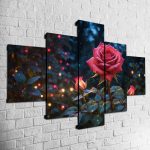 Cuadro Rosa MOD005