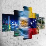 Cuadro Buenos Aires/Caracas MOD001