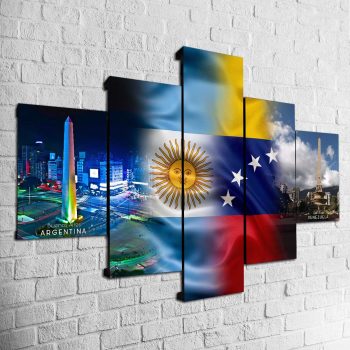 Cuadro Buenos Aires/Caracas MOD002