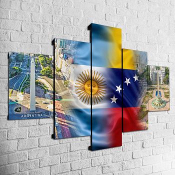 Cuadro Buenos Aires/Caracas MOD003