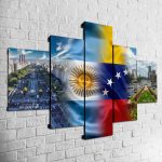 Cuadro Buenos Aires/Caracas MOD007