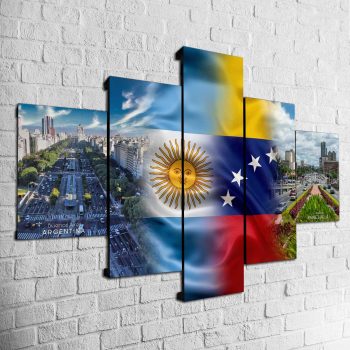 Cuadro Buenos Aires/Caracas MOD007