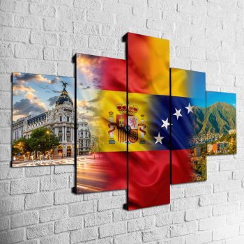 Cuadro Madrid/Caracas MOD001
