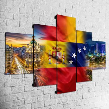 Cuadro Madrid/Caracas MOD003