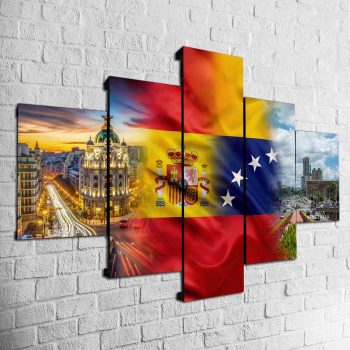 Cuadro Madrid/Caracas MOD002
