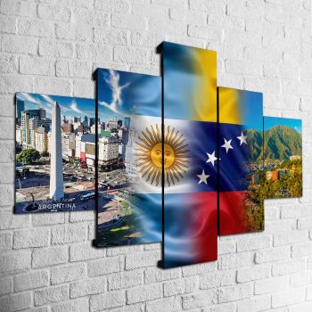 Cuadro Buenos Aires/Caracas MOD006