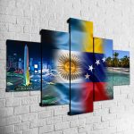 Cuadro Buenos Aires/Cayo Sombrero MOD006